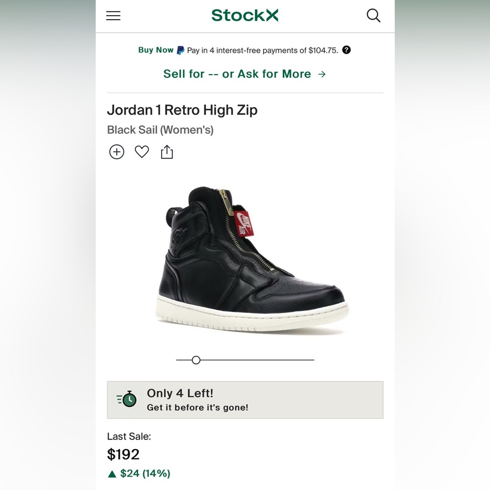 Jordan 1 Retro High Zip